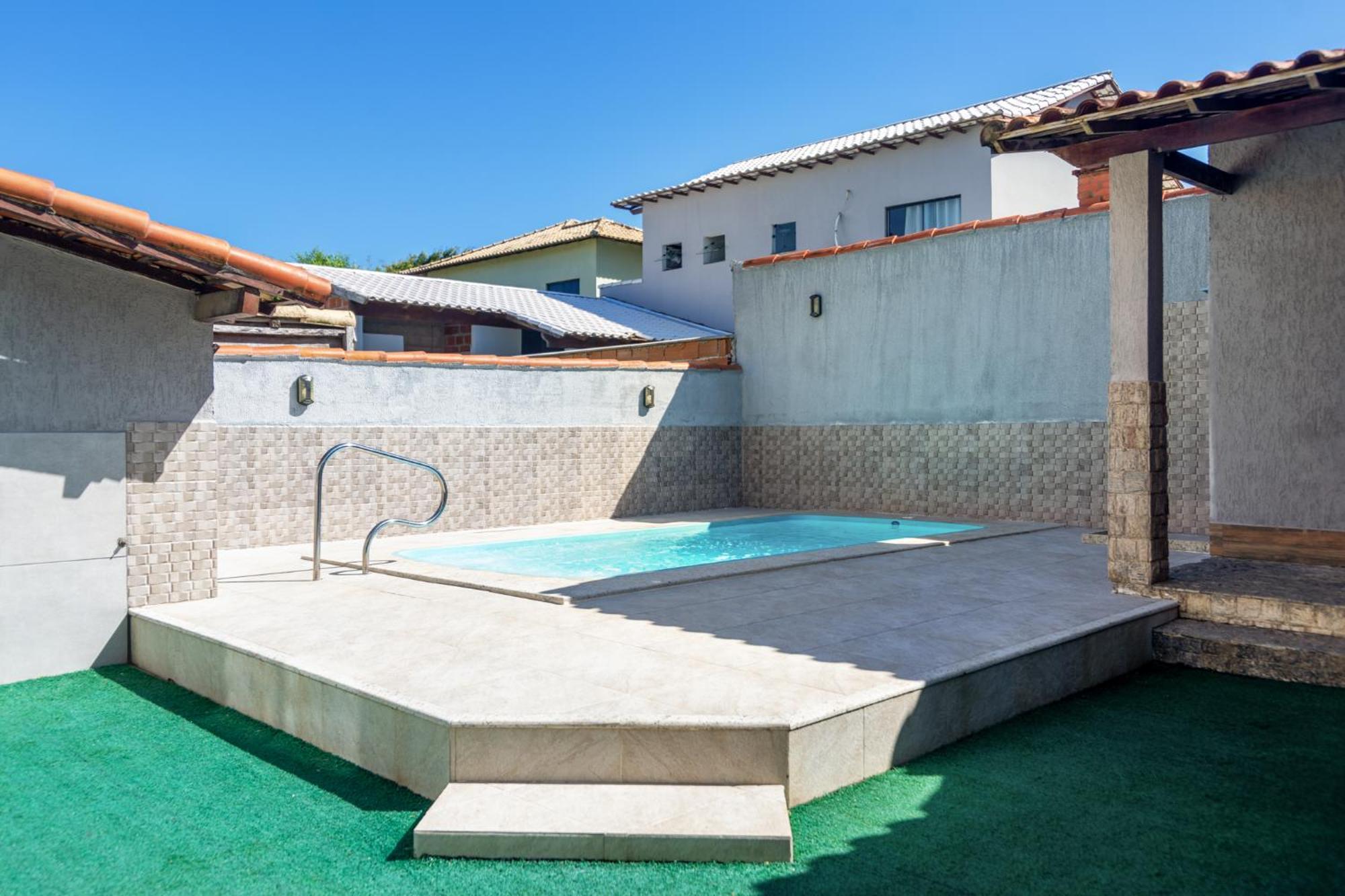 Refugio Tropical Casa De Praia Com Piscina Aquecida E 4 Suites E Garagem 3 Carros, 800 Mtrs Da Praia Internet 700 Mbps, Condominio Privado Com Pista De Skate , Quadra De Futevolei , Campos E Quadras De Futebol! Кабу-Фриу Экстерьер фото
